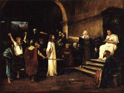 Mihaly Munkacsy Christ before Pilate